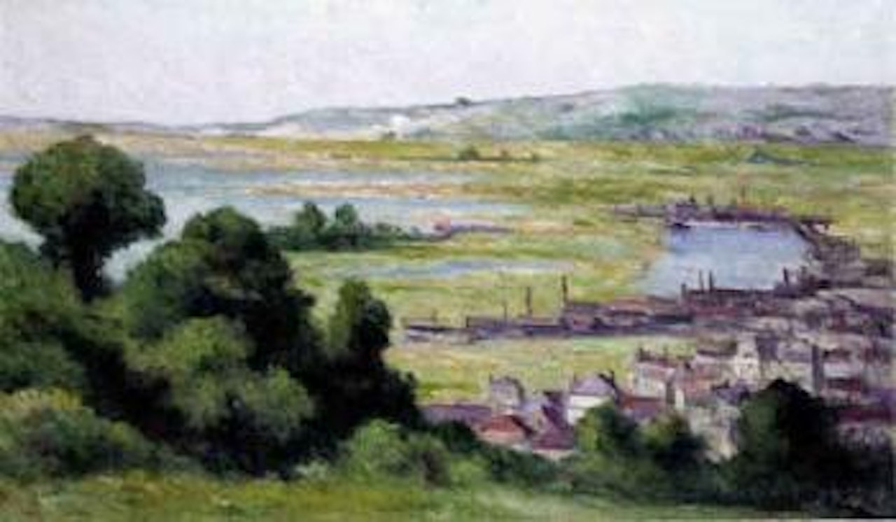 Honfleur, la Cote de Grace by Maximilien Luce