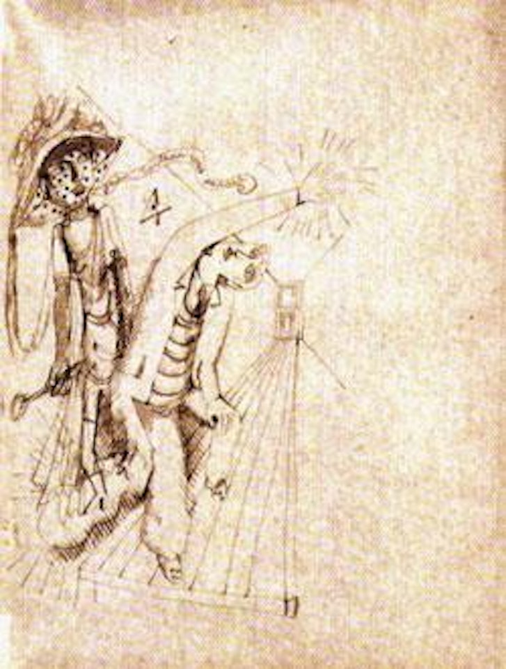 Etude pour Imaginery Letters by Jean Cocteau
