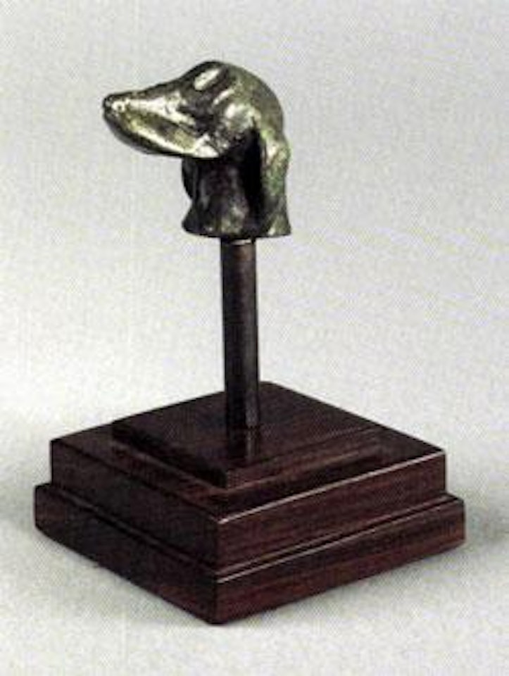 Tete de chien by Diego Giacometti