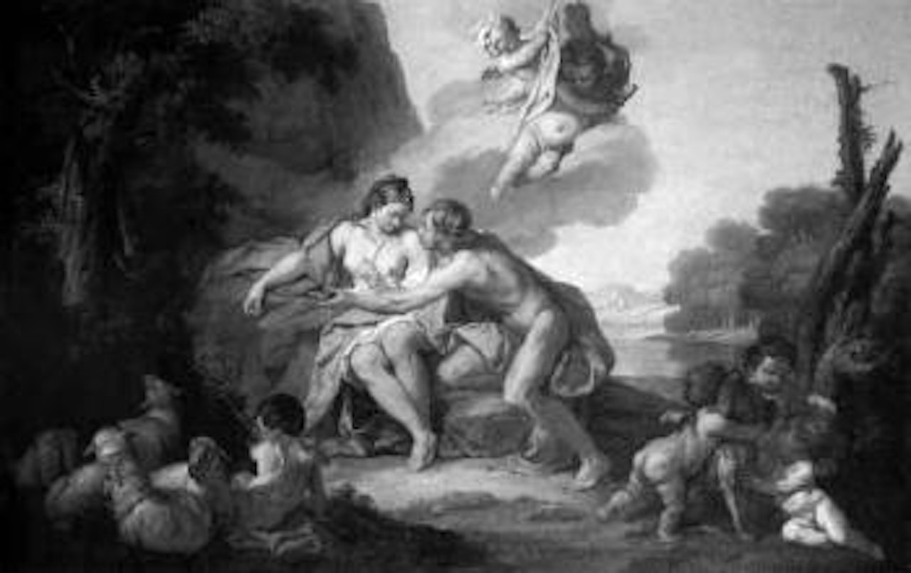 Allegorie de l'amour by French School