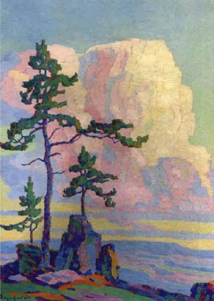 Colorado pines by Birger Sandzen