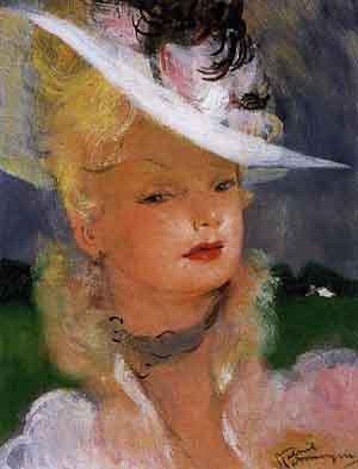 Portrait de Margaret by Jean Gabriel Domergue