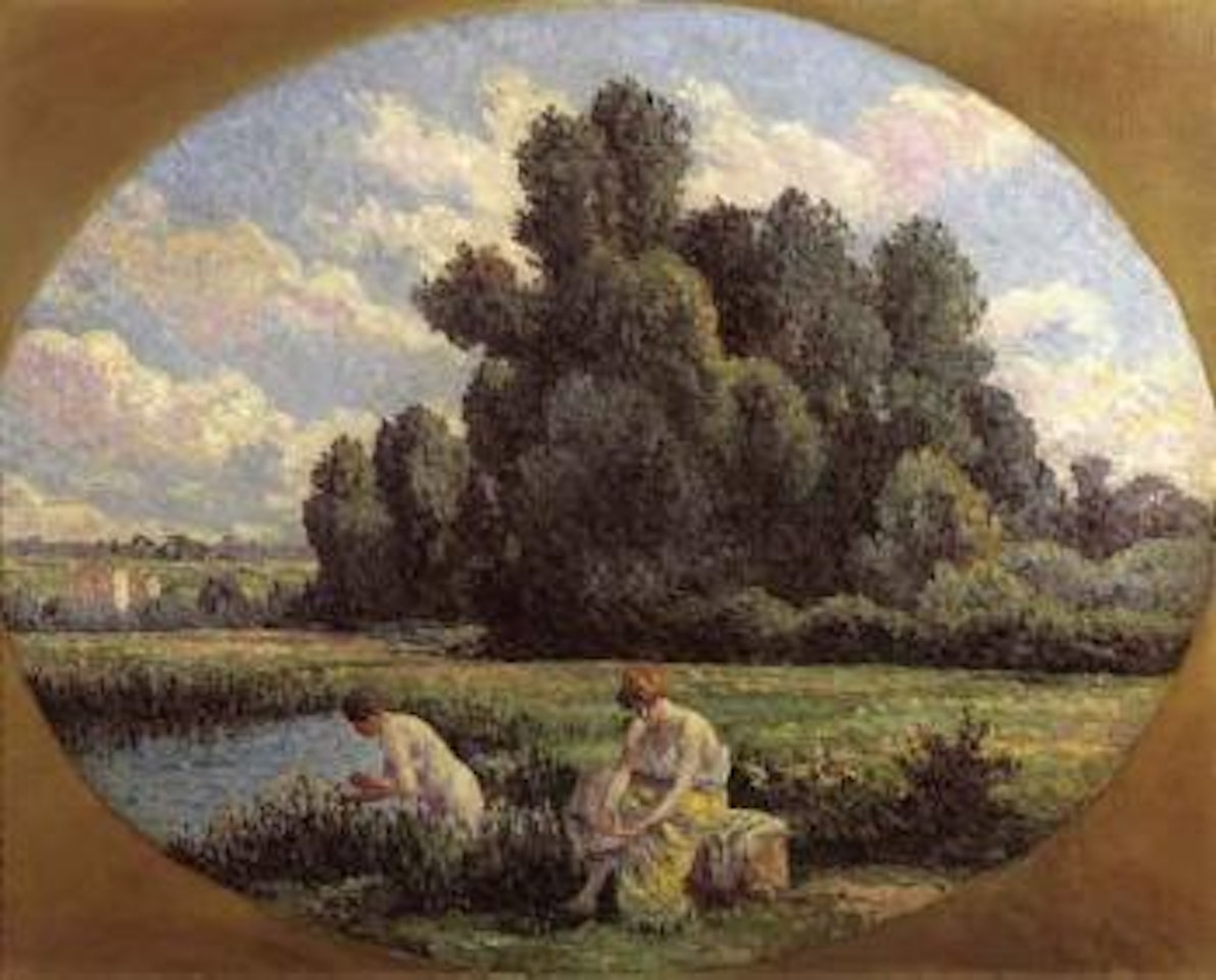 Moulineux, baigneuses by Maximilien Luce