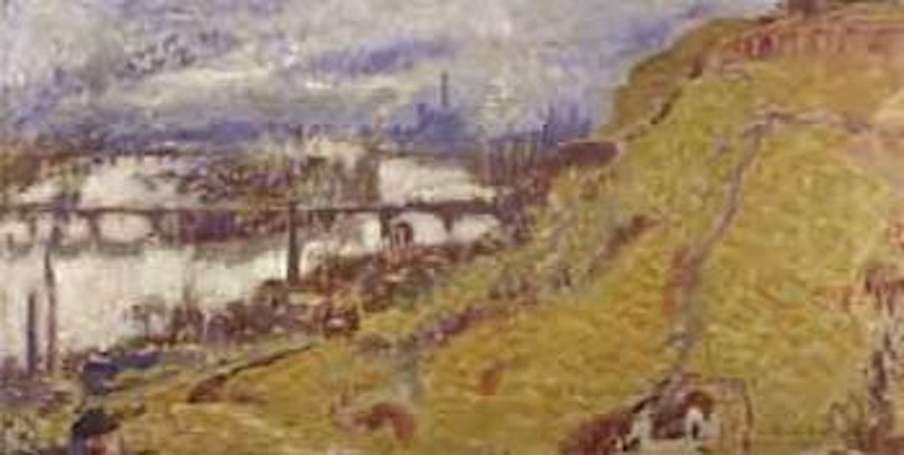 Vue de Rouen by Maurice Denis