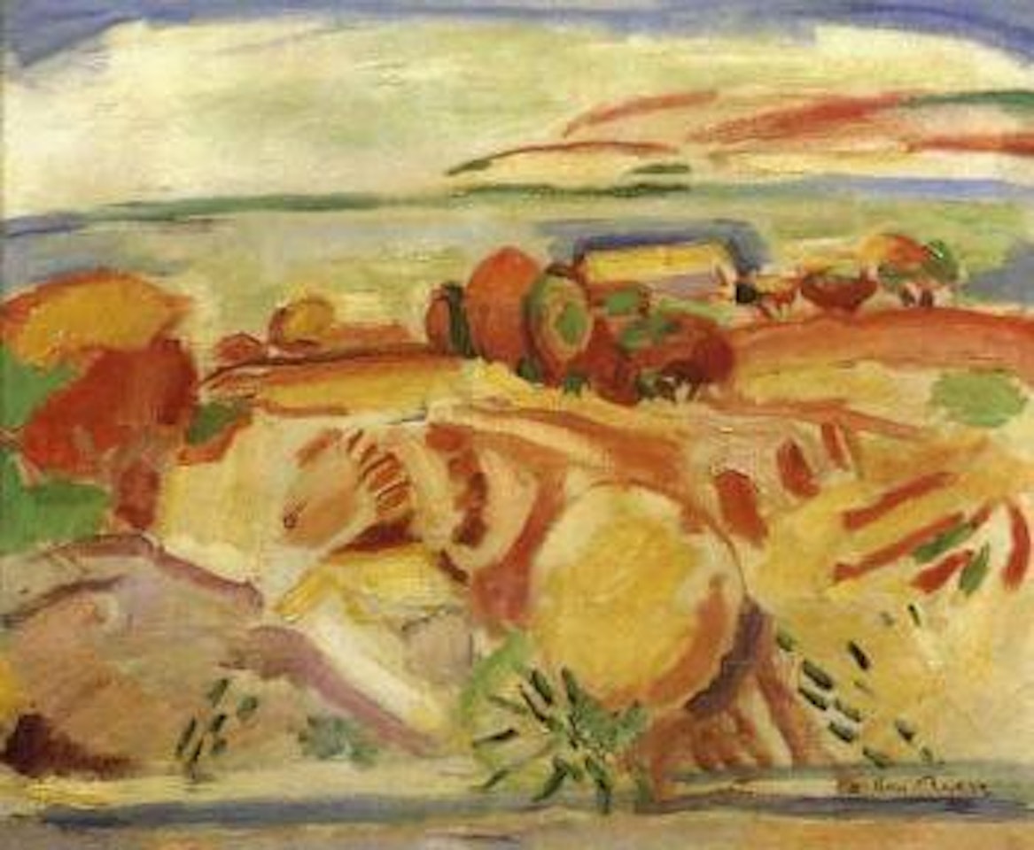 Baie de Cassis by Othon Friesz