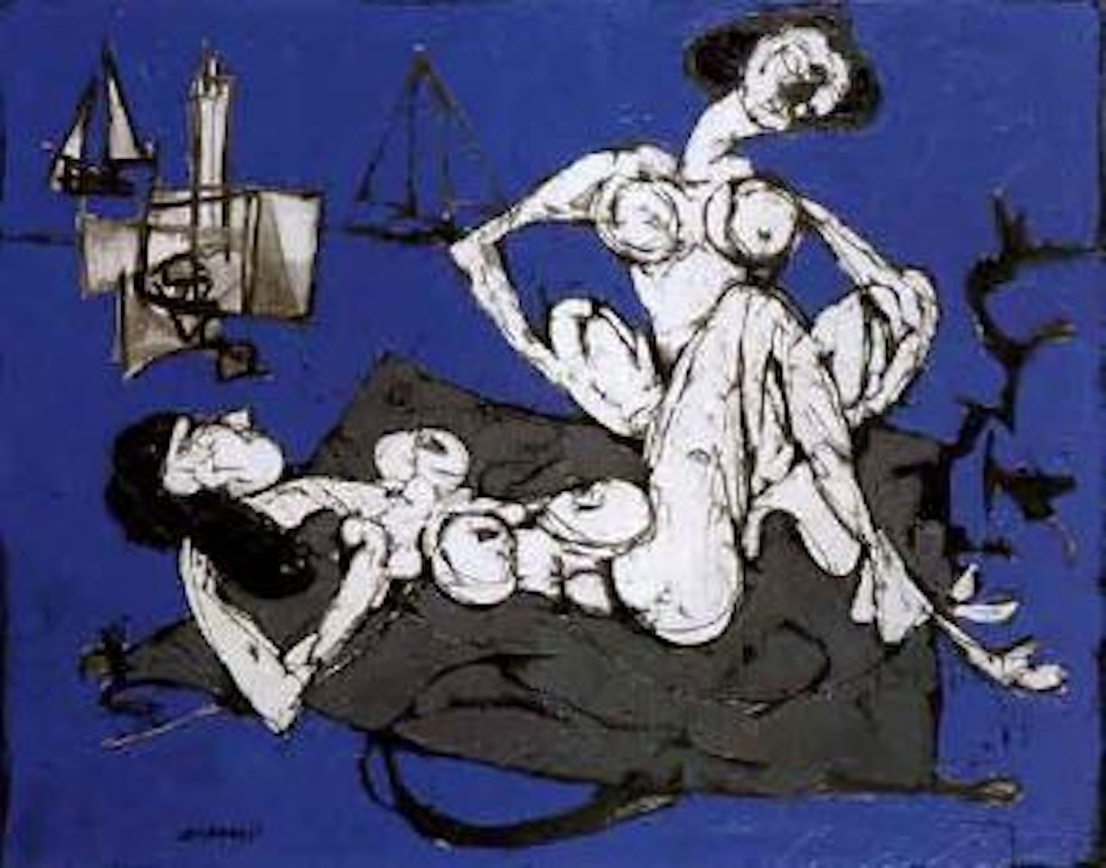 Les baigneuses by Claude Venard