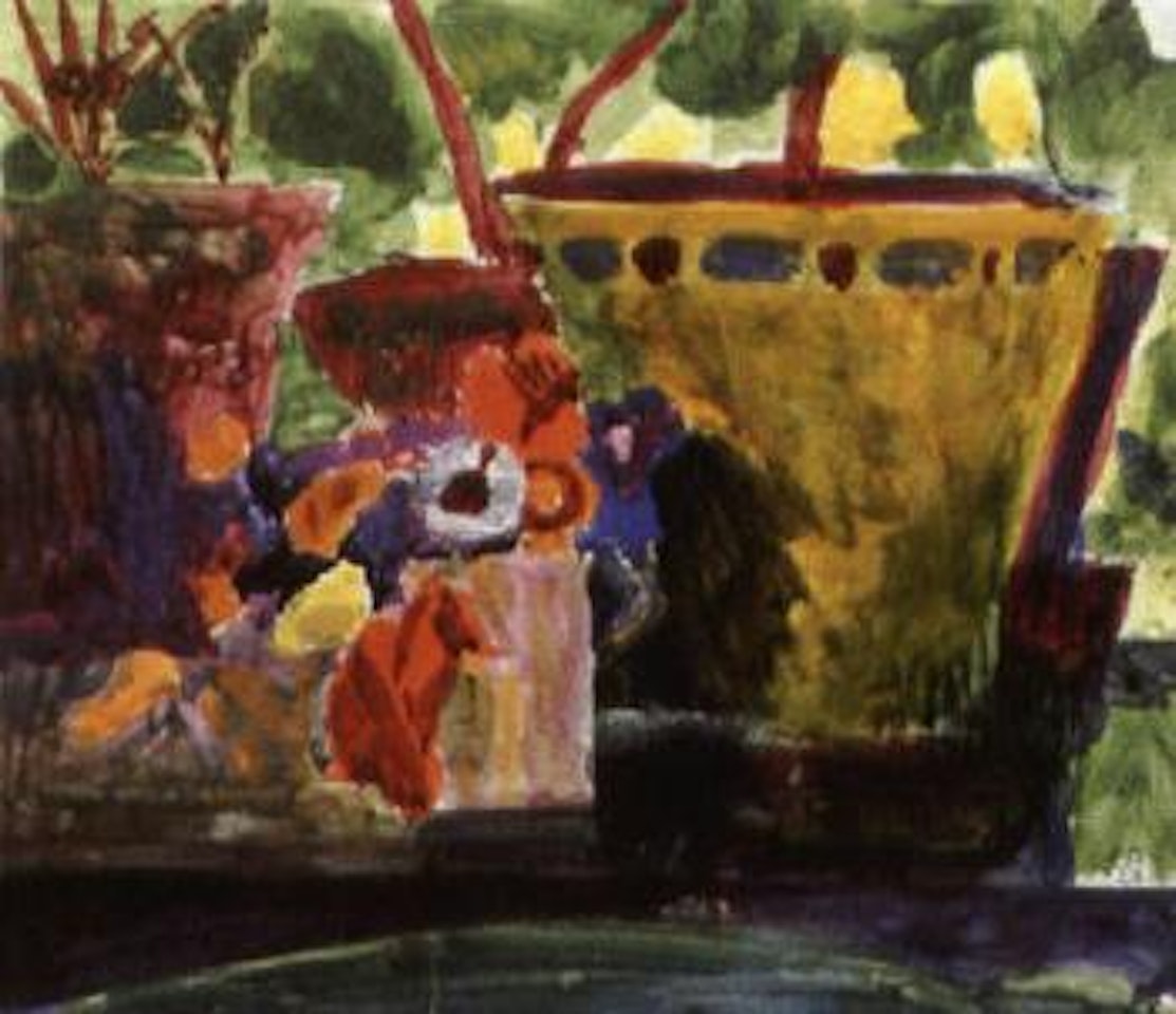 Flowerpot by Cuno Amiet