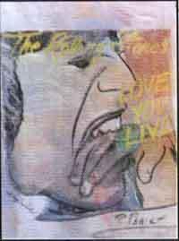 The Rolling Stones, Love You Live by Pietro Psaier by Andy Warhol