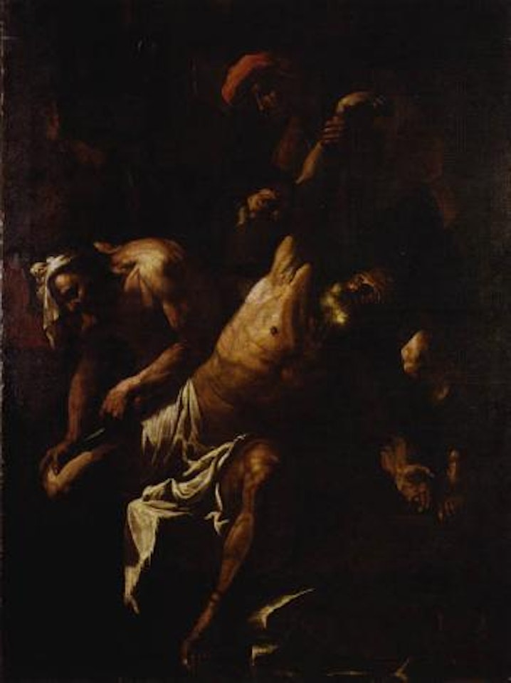Saint Bartholomew's martyrdom by Neapolitan School