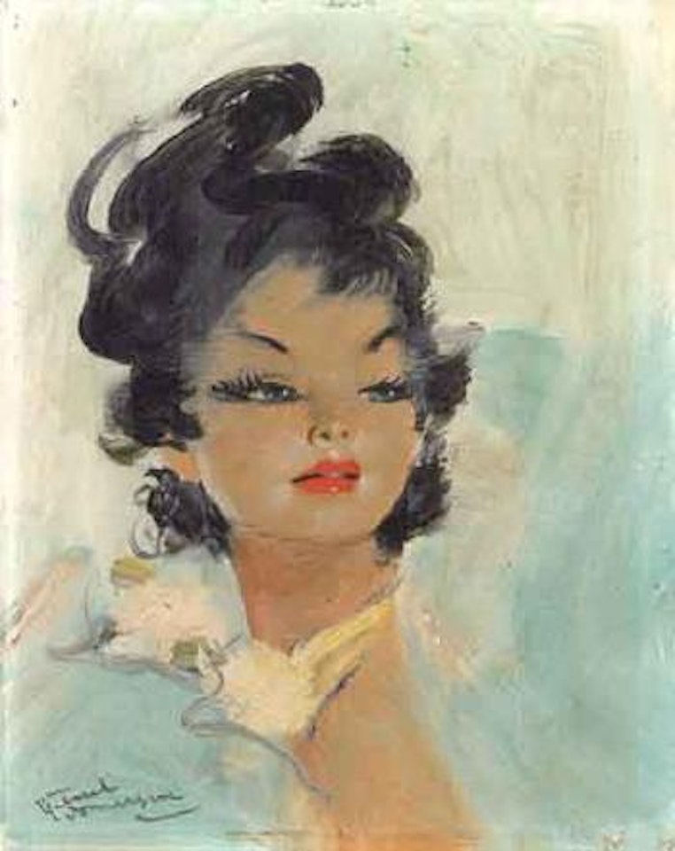 Ninka by Jean Gabriel Domergue