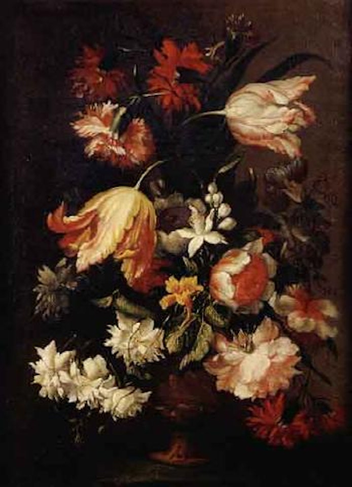 Still life of flowers by Roman School