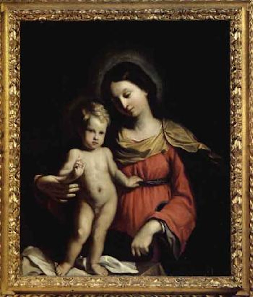Madonna and Child by Guercino