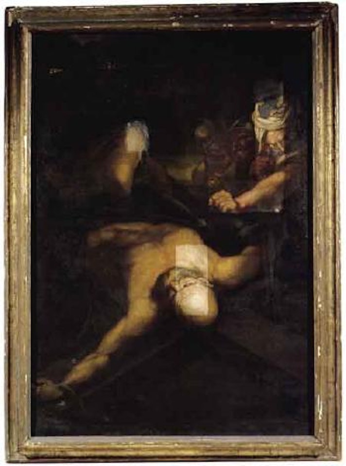 Saint Peter's martyrdom by Circle of Luca Giordano