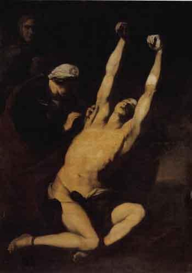 Saint Sebastian fended by Saint Irene by Jusepe de Ribera