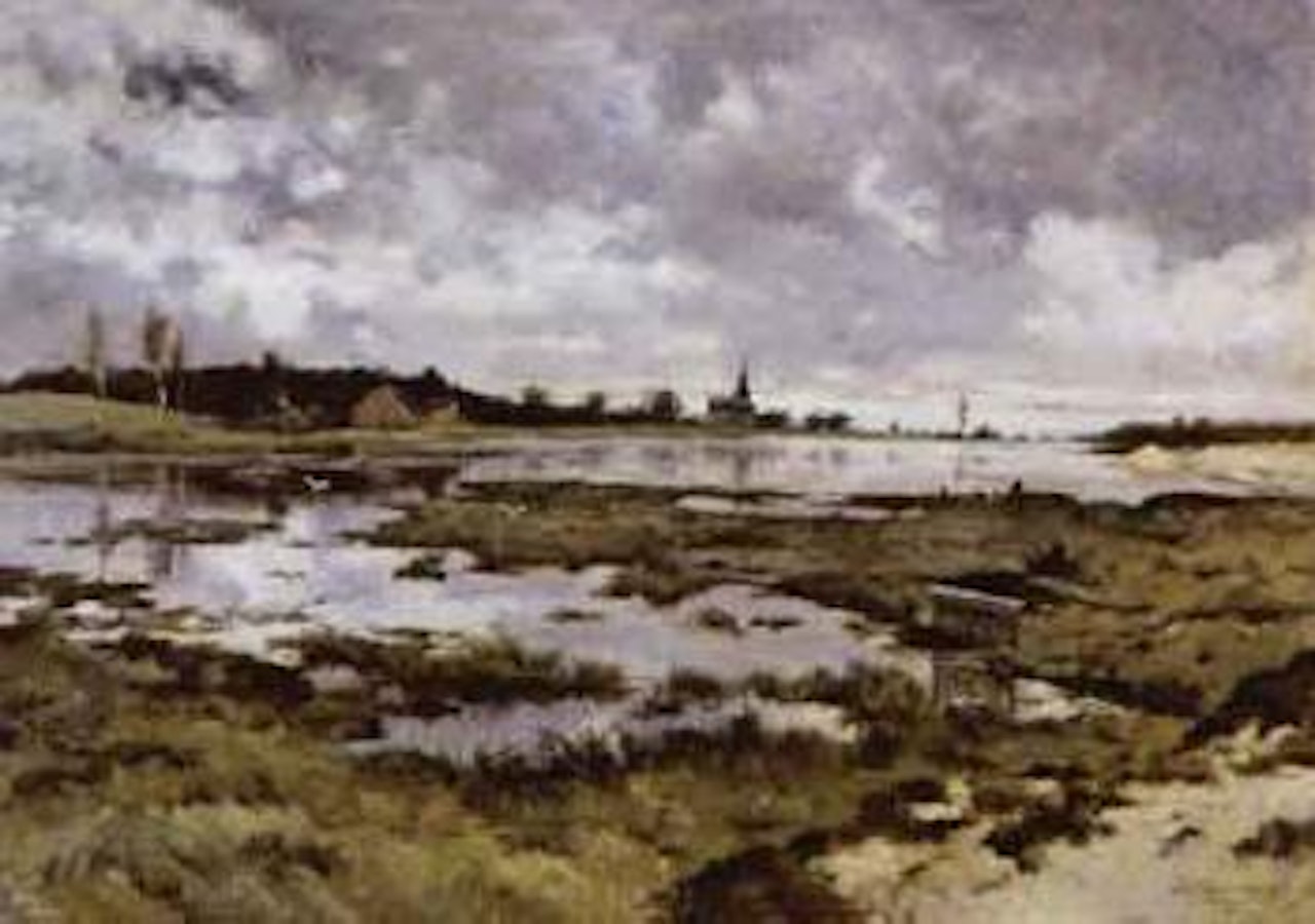 The ponds of Genk, February by Joseph Coosemans