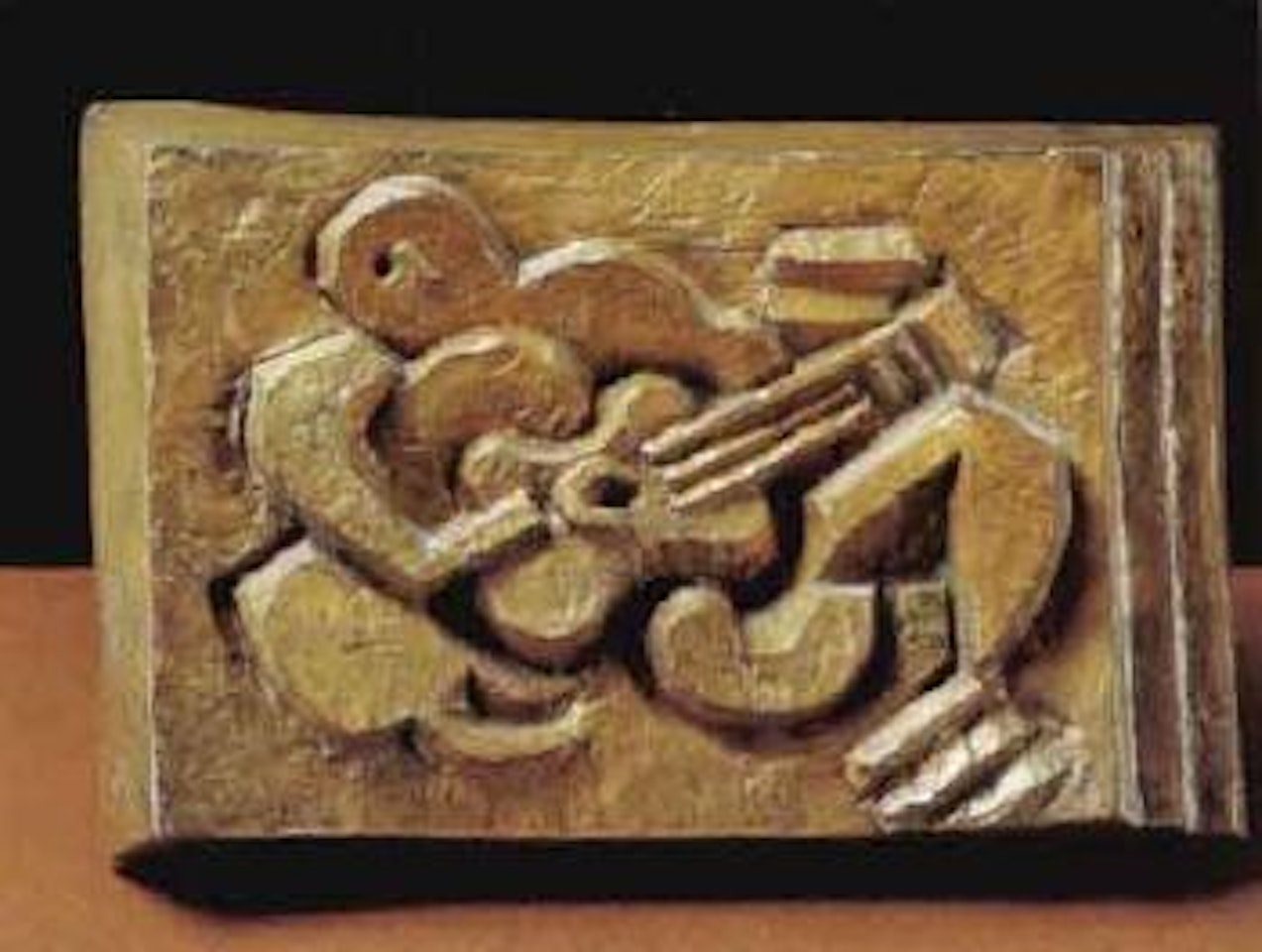 Personnage a la guitare, Maquette number 2 by Jacques Lipchitz