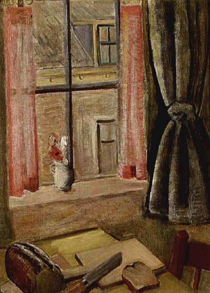 A view from the artist's studio by Otto van Rees