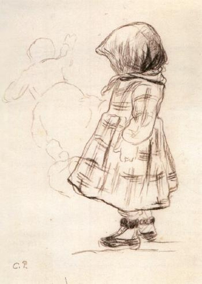 Jeune garcon by Camille Pissarro