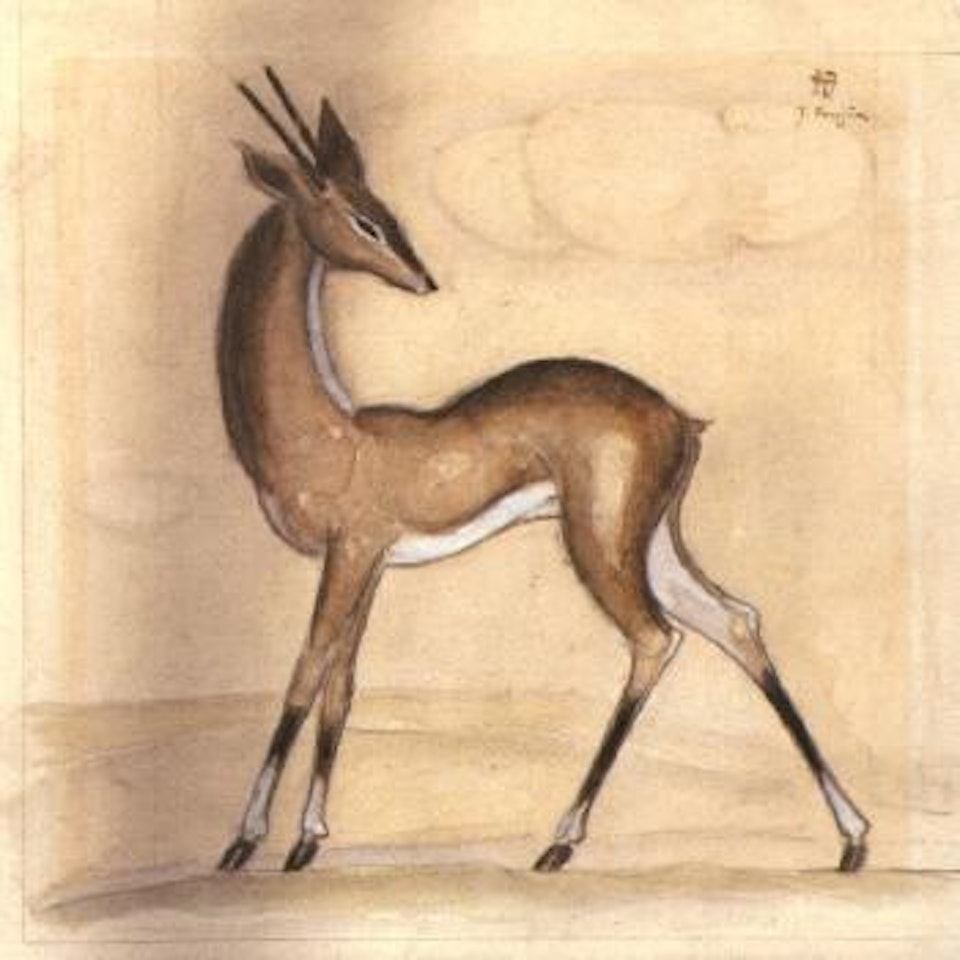 Gazelle by Leonard Tsuguharu Foujita
