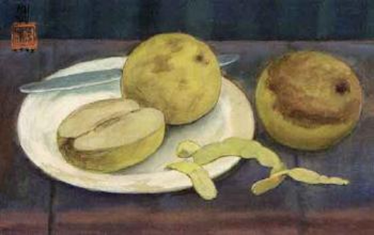 Still life with apples. Exodus by Mai Trung Thu