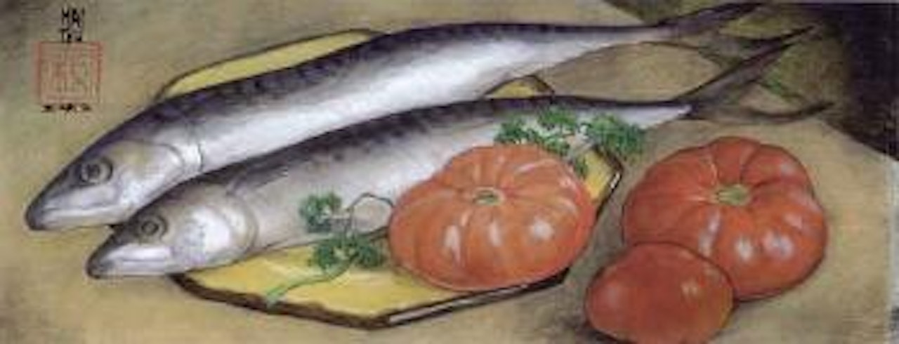 Poissons et tomates by Mai Trung Thu
