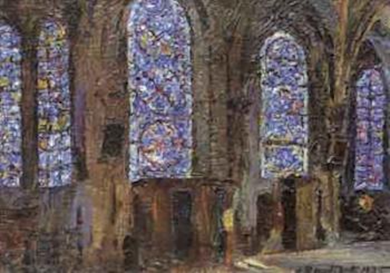 Les vitraux de la cathedrale de Bourges by Alexandre Roubtzoff