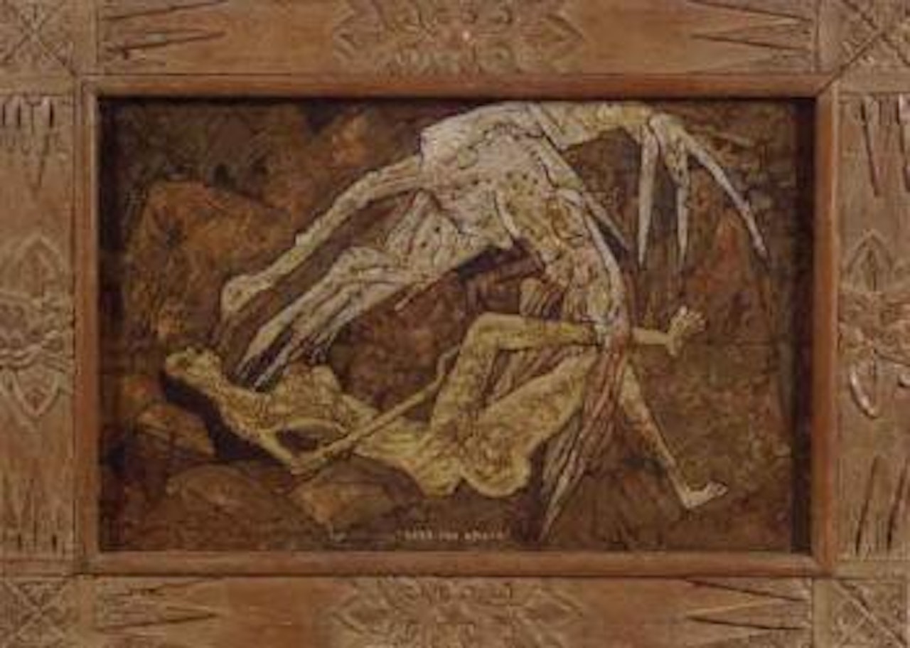 Leda and the swan by Haji Widayat