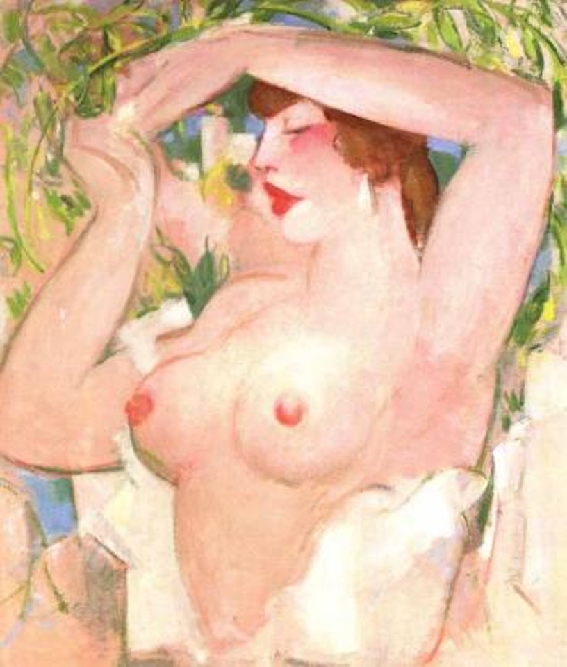 Magnolia, la baigneuse by John Duncan Fergusson