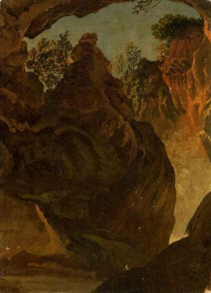 Grotte de Neptune a Tivoli by Simon Denis