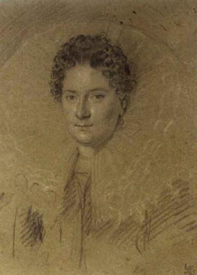 Portrait de Giulia Muti by Ottavio Leoni