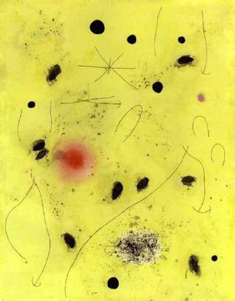 Premiere etincelle du jour III by Joan Miró