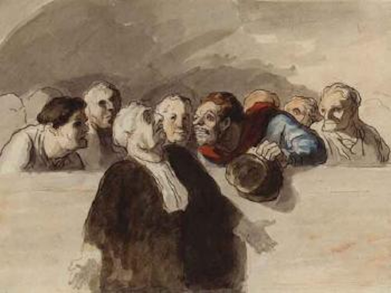 Defenseur by Honoré Daumier