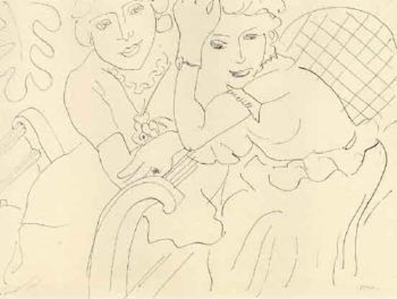 Deux femmes by Henri Matisse