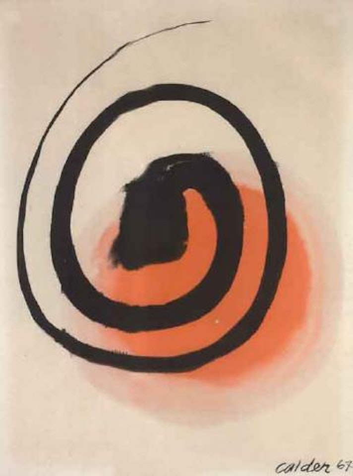 Emerging nebula by Alexander Calder