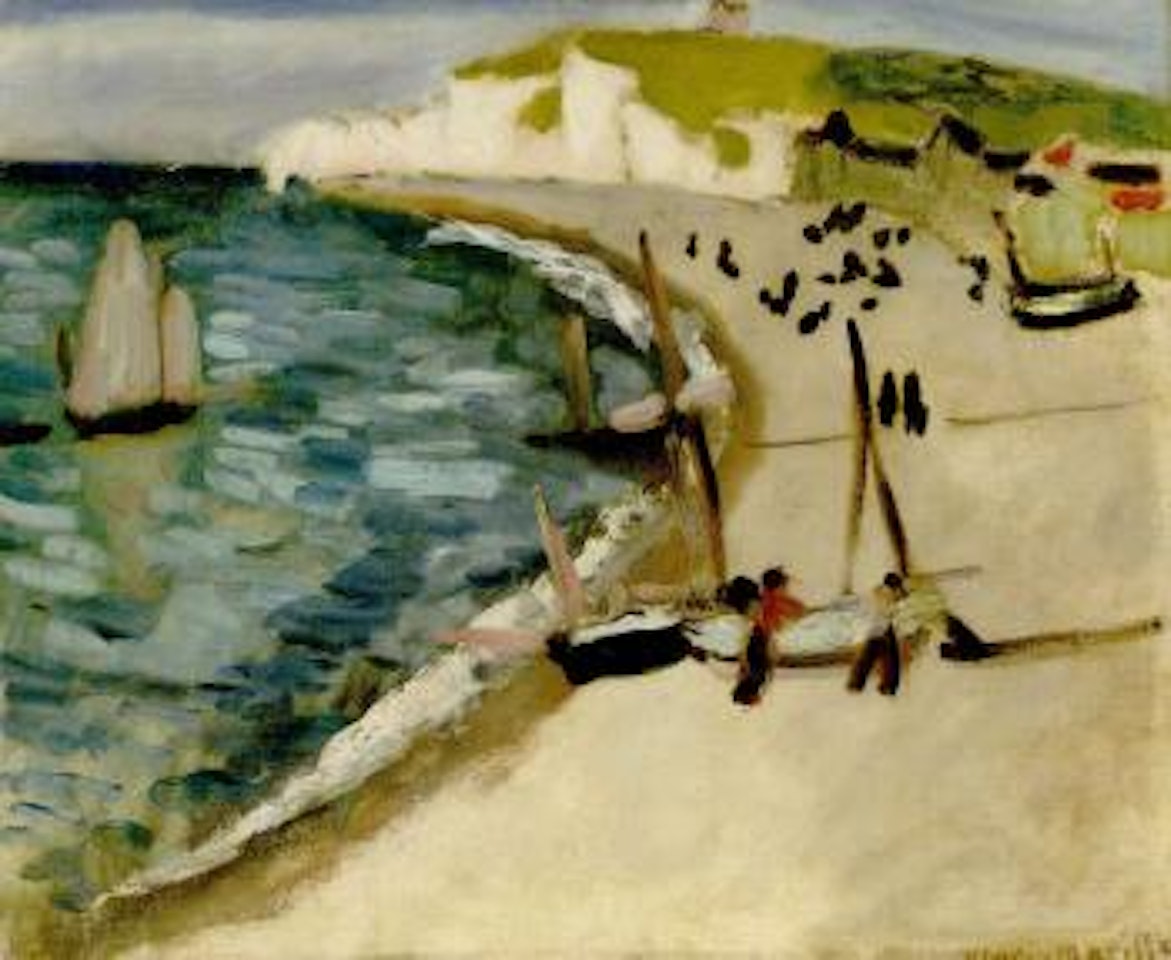 Falaises a Etretat by Henri Matisse
