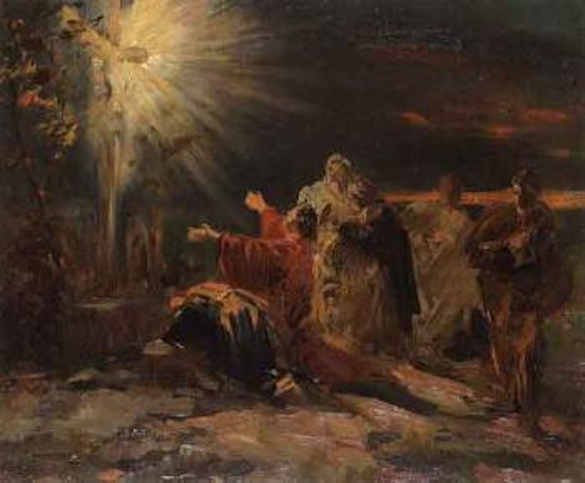 It is finished, Christ's crucifixion by Michael von Munkacsy