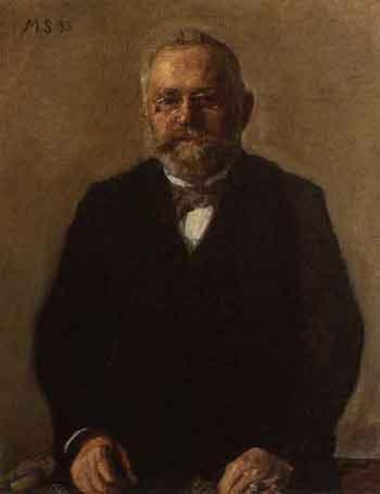 Portrait of Heinrich Lucas by Max Slevogt