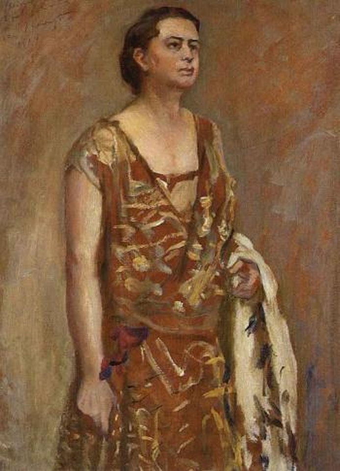 Portrait of Mrs Kwast-Hodapp by Max Slevogt