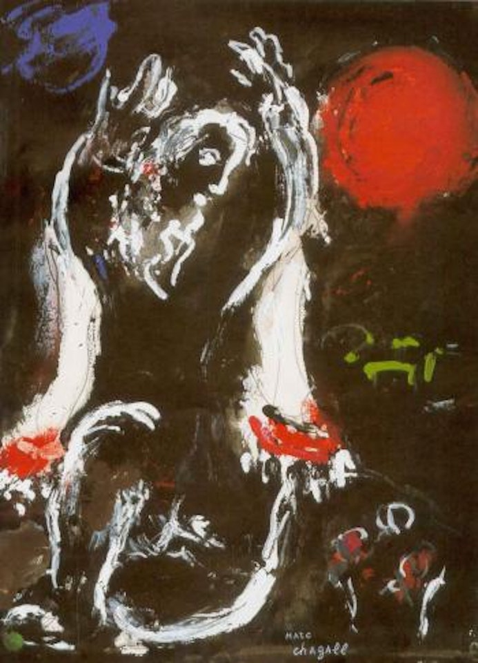 Psaume de Jeremie by Marc Chagall