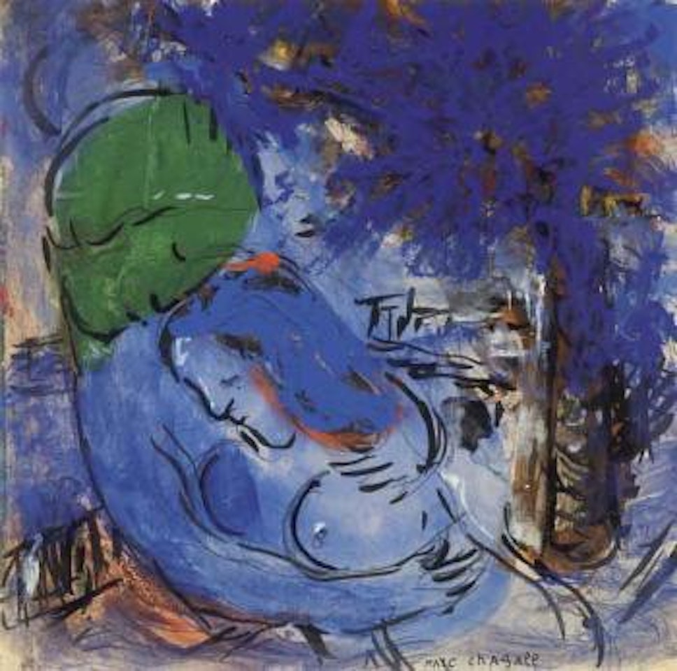 Soleil amoureux by Marc Chagall