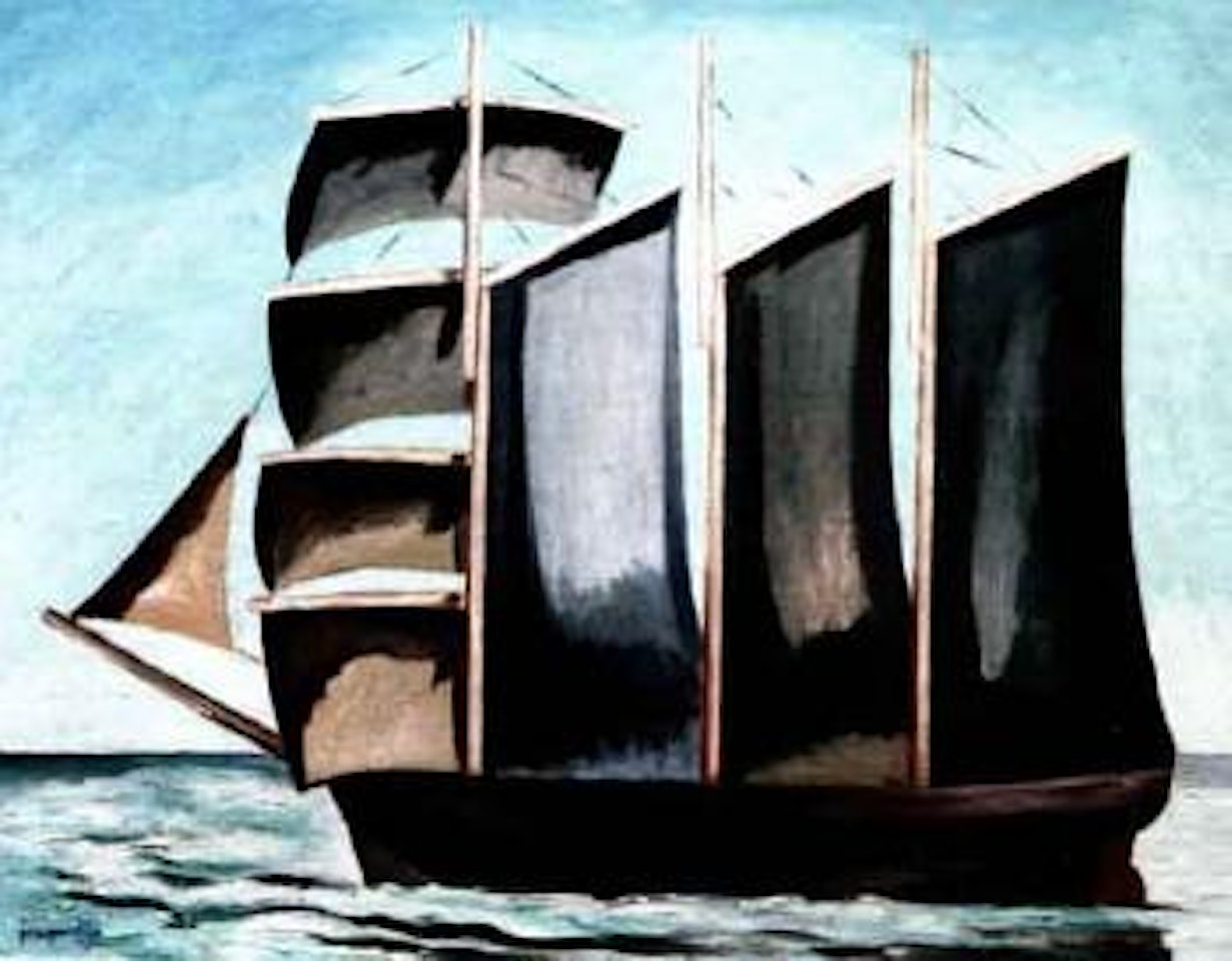 Sailing boat by Alberto Magnelli