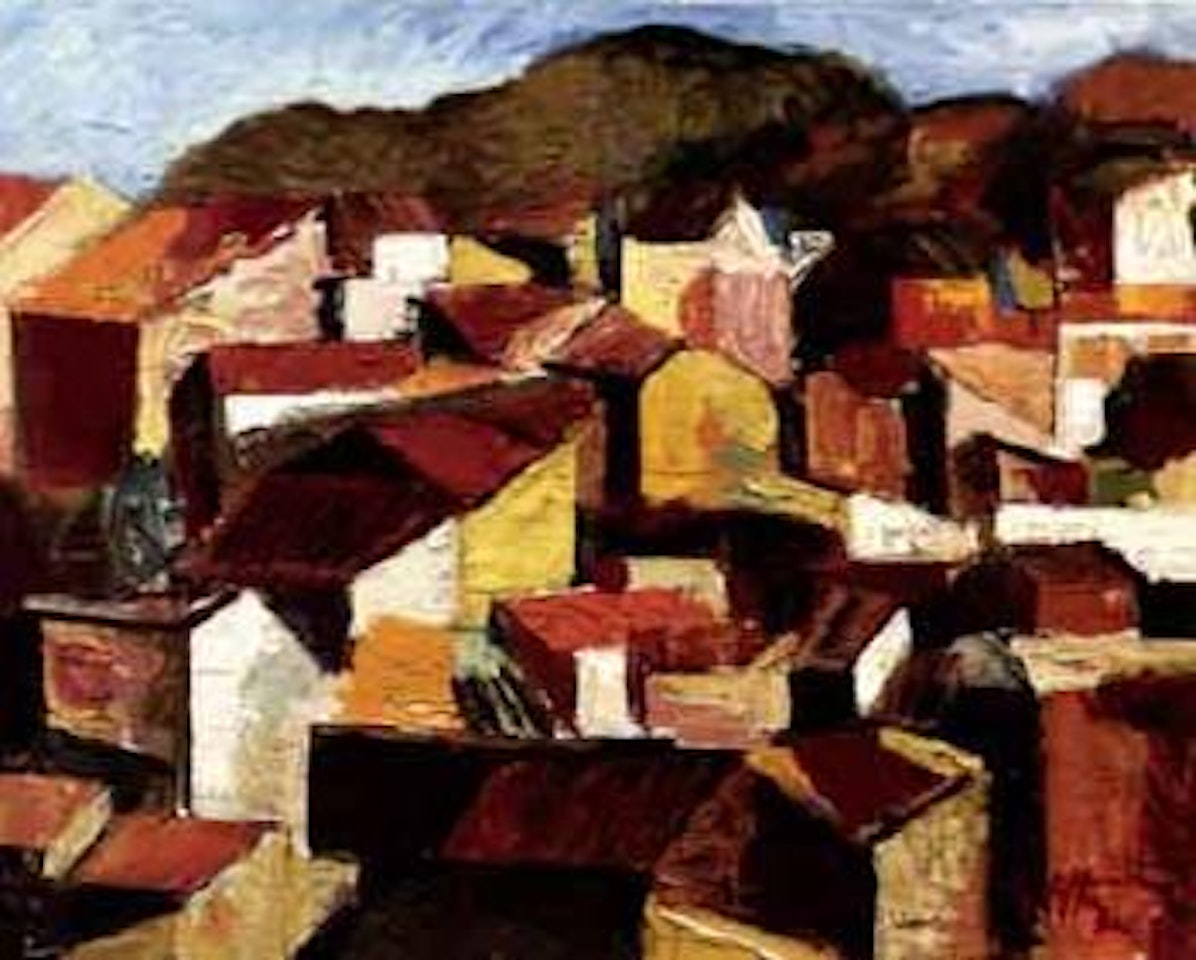 Rooftops by Renato Guttuso
