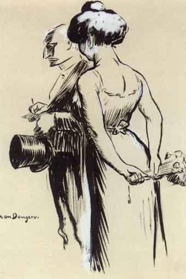 Au theatre by Kees van Dongen