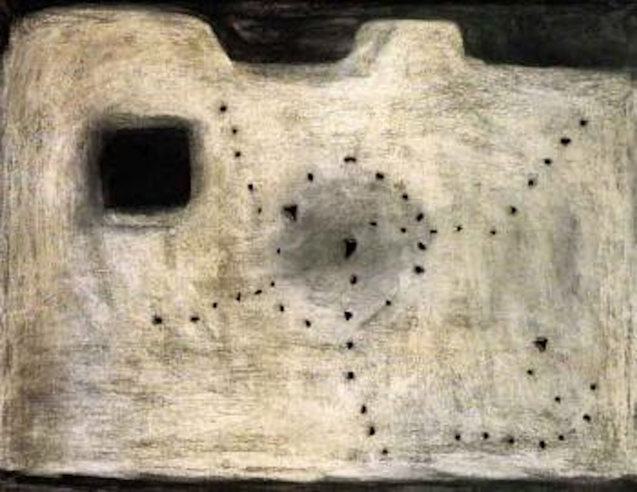 Spatial concept by Lucio Fontana