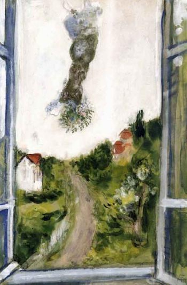 De ma fenetre by Marc Chagall