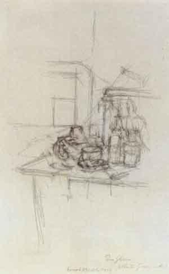 Still life by Alberto Giacometti