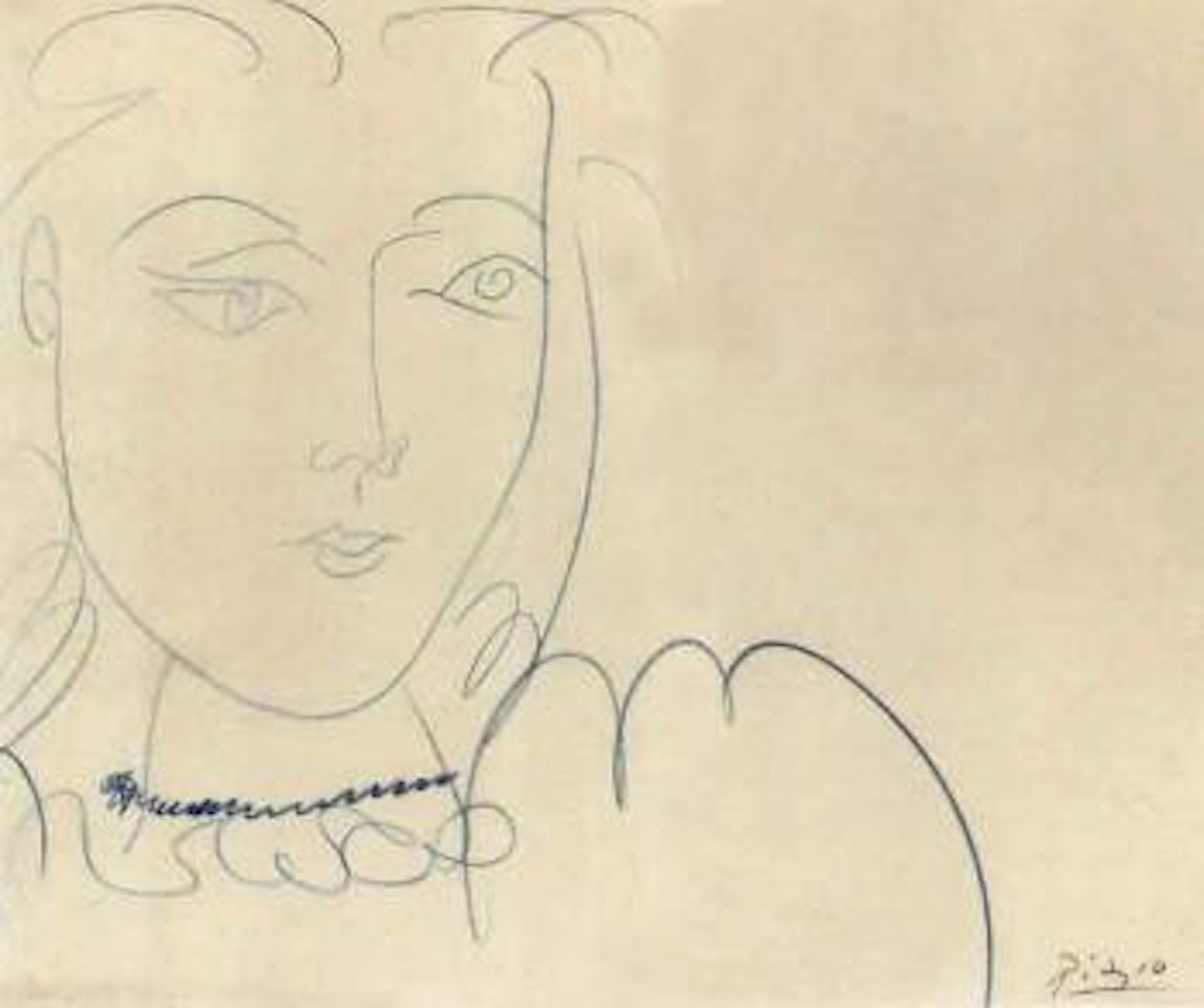 Tete de femme by Pablo Picasso