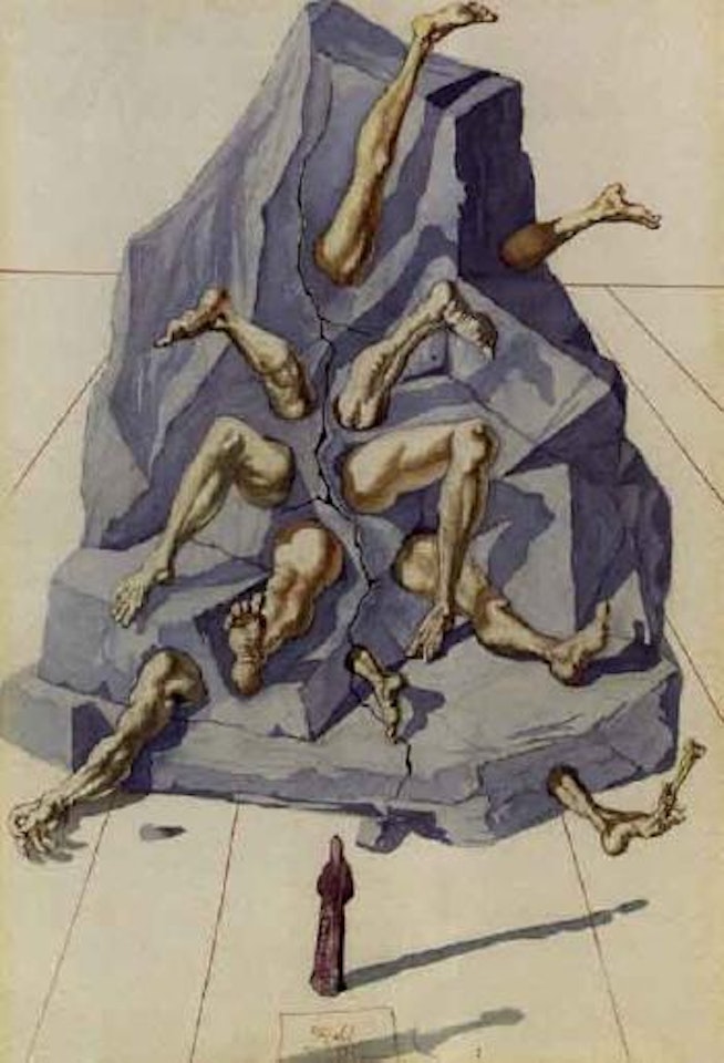 Divine Comedy by Salvador Dali
