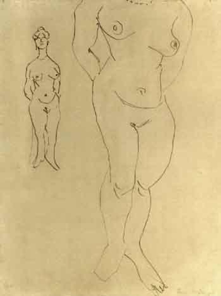 Etude de nus by Henri Matisse
