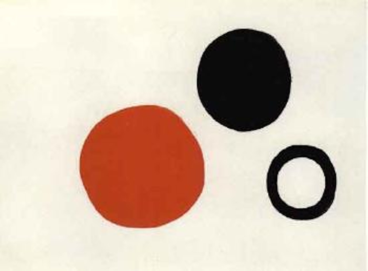 Spheres and disk by Alexander Calder